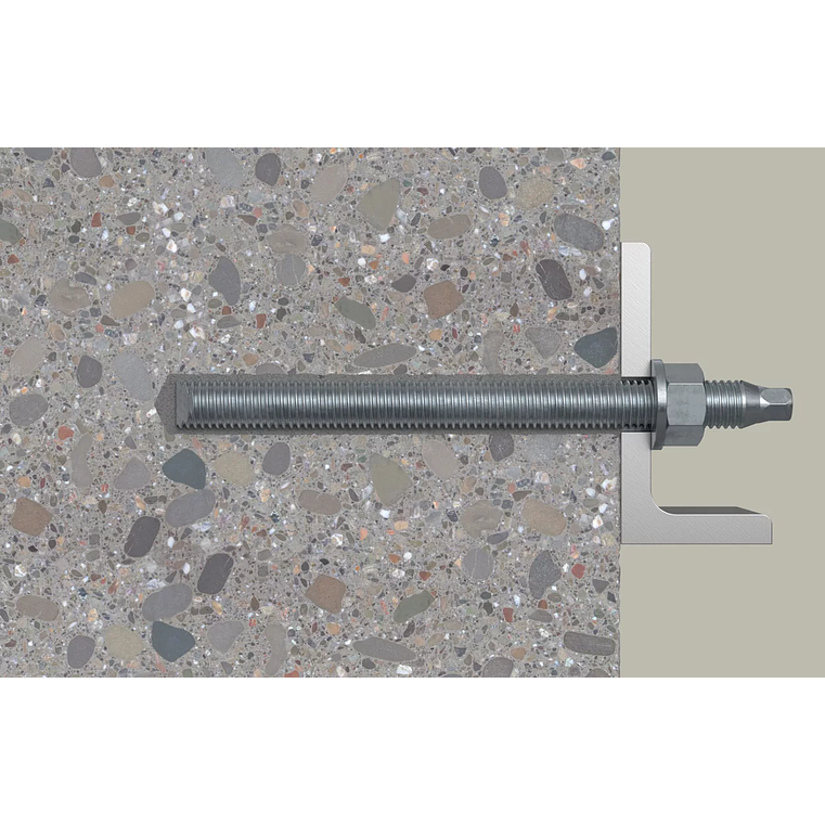 10 Un. Varão Roscado em Aço Galvanizado Grau 5.8 RG M16x190mm FISCHER   2