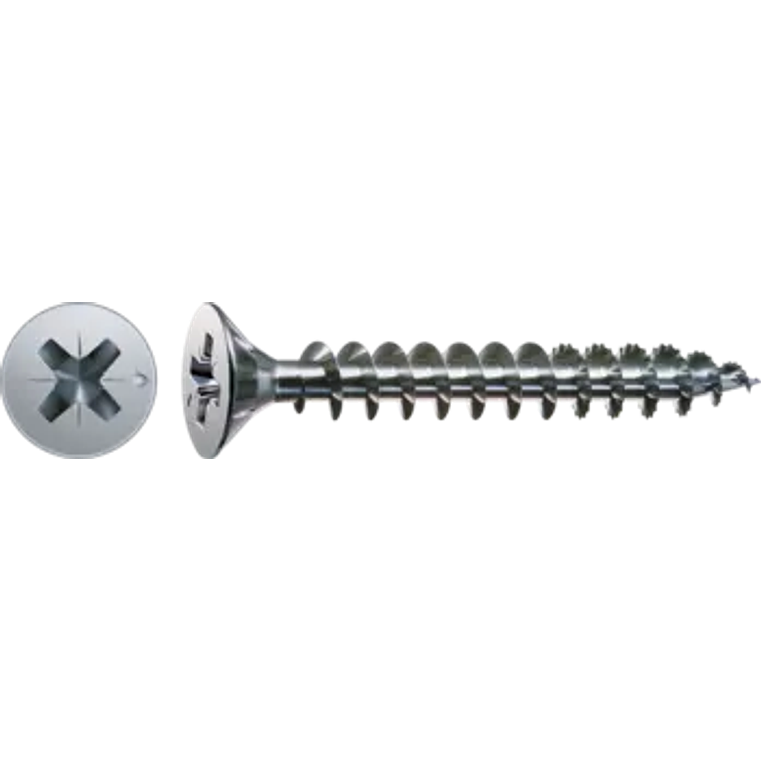 Parafuso Universal Pozidrive Zincado 4,0x40 WIROX (1000 Un.) SPAX  1