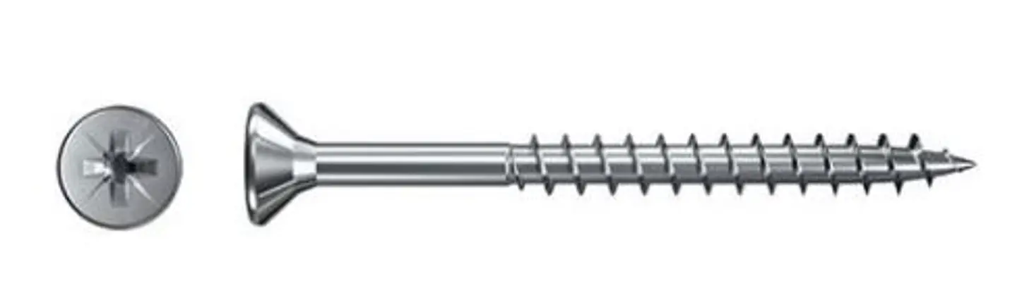 Parafuso Universal Pozidrive Zincado FSP-SZ 4,0X40 ZPF (1000 Un.) FISCHER  1