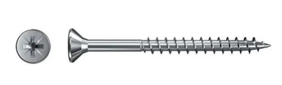 Parafuso Universal Pozidrive Zincado FSP-SZ 4,0X40 ZPF (1000 Un.) FISCHER  1