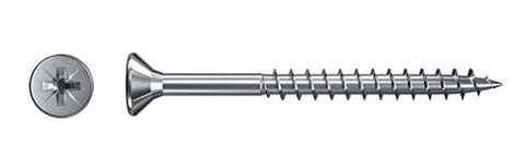 Parafuso Universal Pozidrive Zincado FSP-SZ 4,5X50 ZPF (500 Un.) FISCHER 