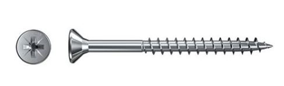 Parafuso Universal Pozidrive Zincado FSP-SZ 4,5X50 ZPF (500 Un.) FISCHER  1