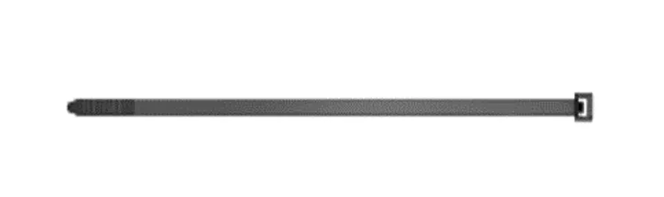 100 Un. Abraçadeira de Fivela de Nylon Preto BN 7,8x540mm FISCHER  1