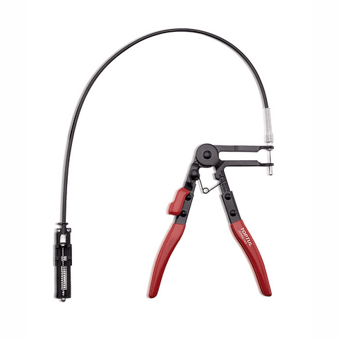 Alicate para retirar e colocar as abraçadeiras elásticas de auto-aperto JDAM0163 TOPTUL