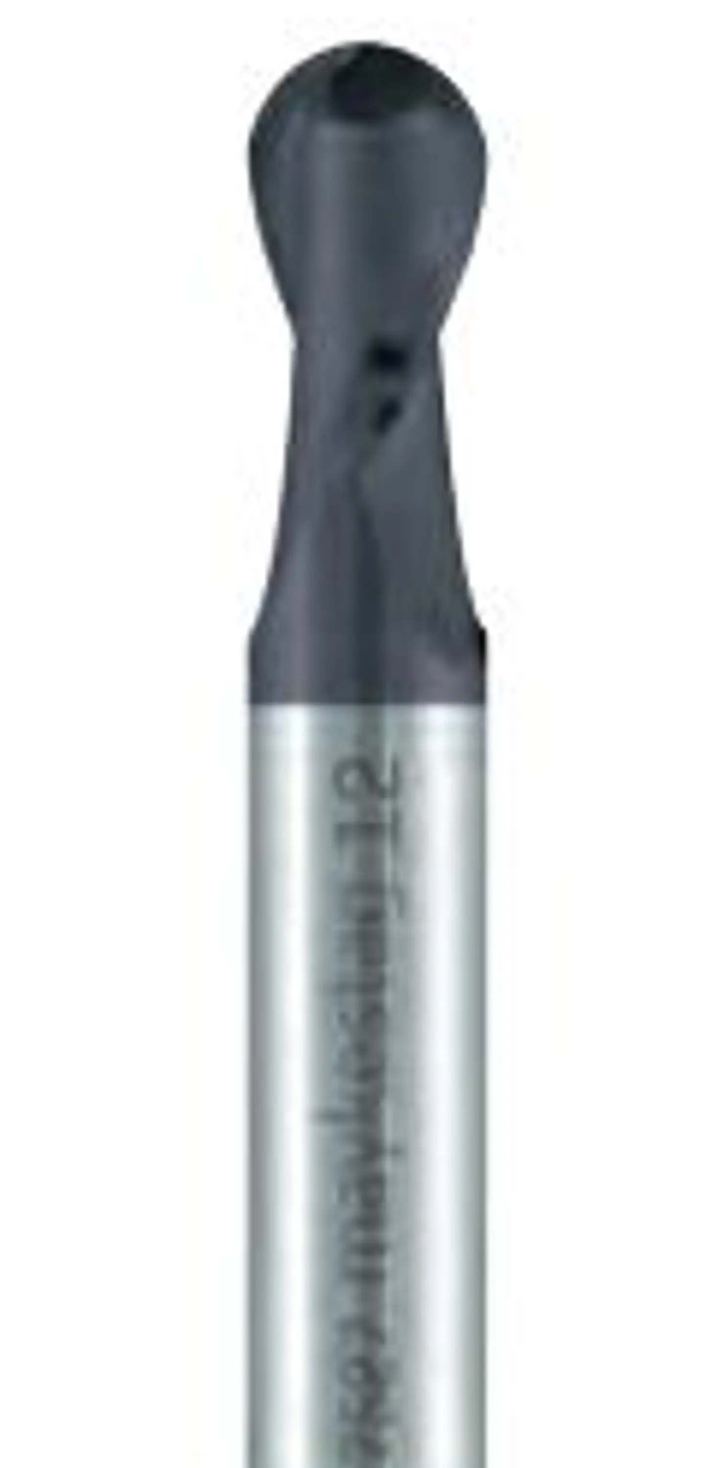 Fresa Frontal Esfera em Metal Duro Curta VHM Z=2 Ø10,0mm ALUNIT MAYKESTAG  1