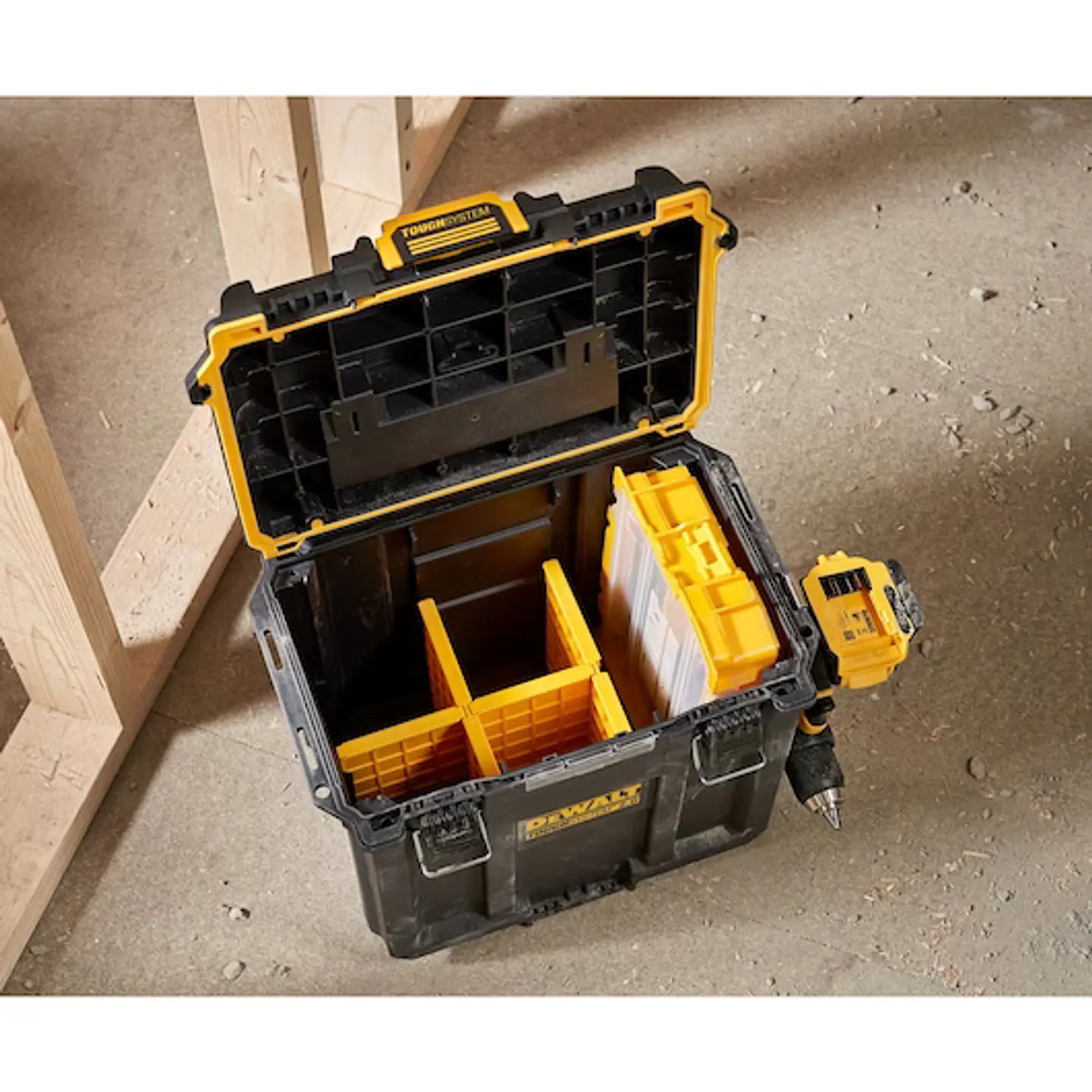 Caixa Profunda para Meio Módulo DWST08035-1 TOUGHSYSTEM® 2.0 DEWALT 3
