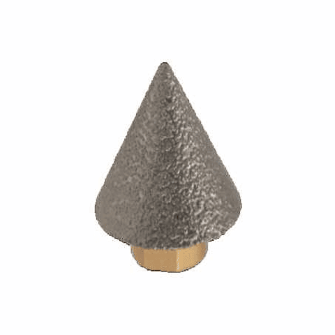 Fresa de Diamante Grão Fino de Ø37X35mm Cónica MUSSOL