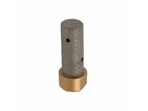 Fresa de Diamante Grão Fino de Ø20X50mm Super MUSSOL