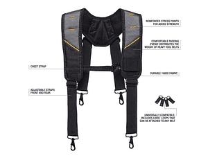 Alças Acolchoadas TB-CT-51P TOUGHBUILT