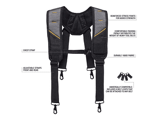 Alças Acolchoadas TB-CT-51P TOUGHBUILT