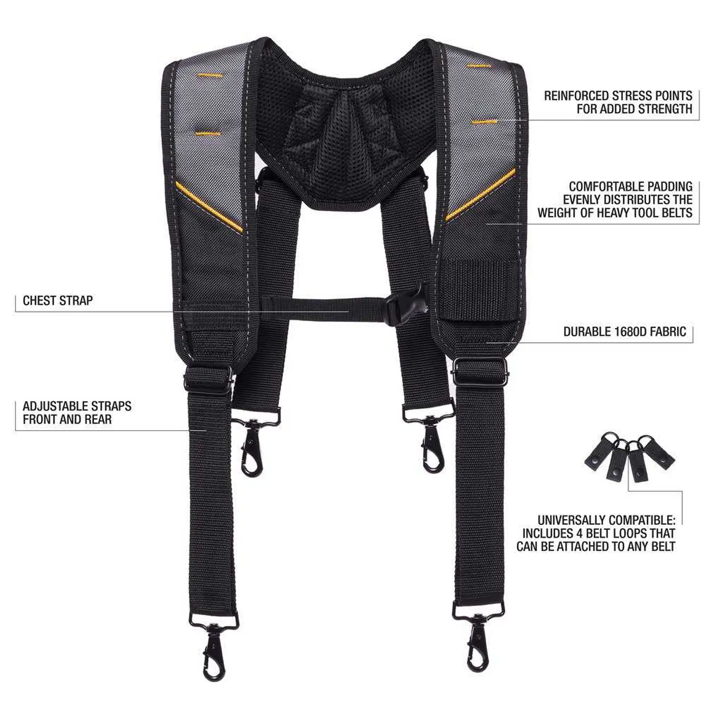 Alças Acolchoadas TB-CT-51P TOUGHBUILT 2