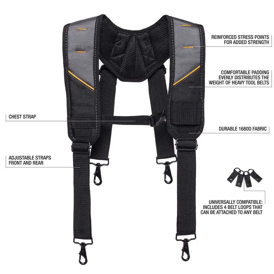 Alças Acolchoadas TB-CT-51P TOUGHBUILT 2