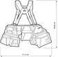Conjunto de Cinto com alças para Construção Civil TB-301-6 TOUGHBUILT - Thumbnail 3