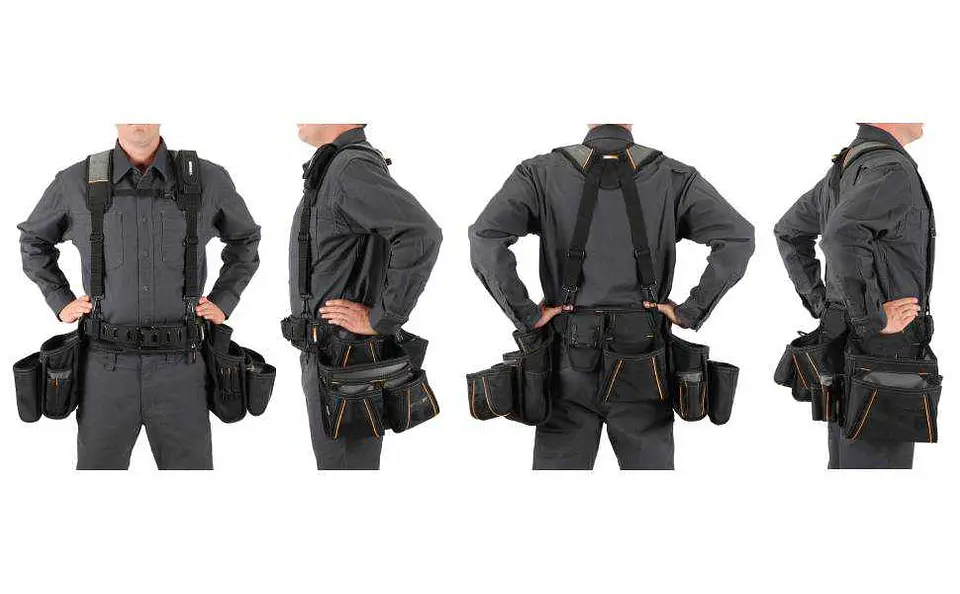 Conjunto de Cinto com alças para Construção Civil TB-301-6 TOUGHBUILT 4