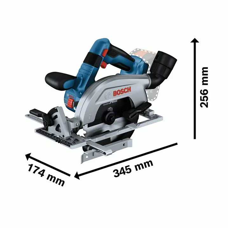 Serra circular sem fio com disco à esquerda GKS 18V-57-2 L BOSCH 2