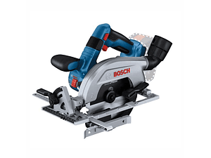 Serra circular sem fio com disco à esquerda GKS 18V-57-2 L + 2x ProCORE18V 5.5Ah + Mala L-BOXX 238 BOSCH