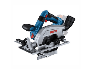 Serra circular sem fio com disco à esquerda GKS 18V-57-2 L + 2x ProCORE18V 5.5Ah + Mala L-BOXX 238 BOSCH