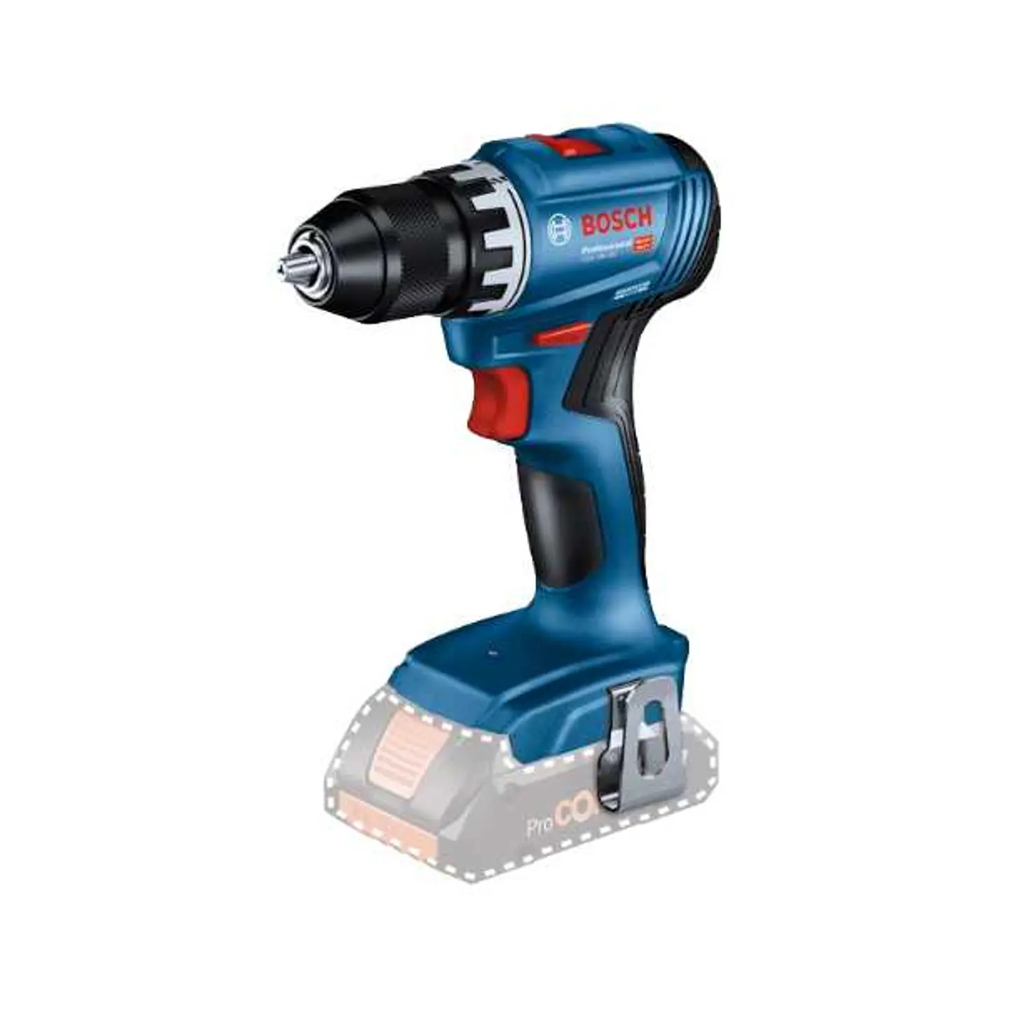 Aparafusadora sem fio GSR 18V-45 + 3x ProCORE18V 4.0Ah + Mala L-Case BOSCH 2