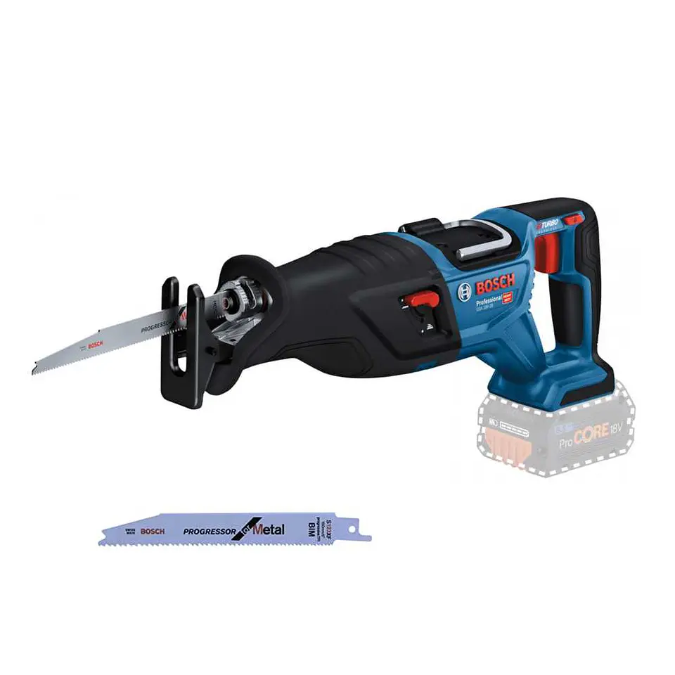 Conjunto 4 máquinas GSR 18V-90 C, GDX 18V-210 C, GBH 18V-24 C, GSA 18V-28 + 3x ProCORE18V (1x 4Ah + 2x 5.5Ah) BOSCH 5