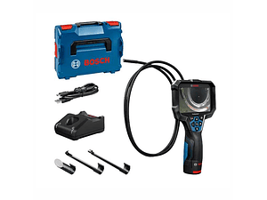 Câmara de inspecção de alta resolução GIC 12V-5-27 C + 1 bateria 12V 2.0Ah + Mala L-BOXX BOSCH