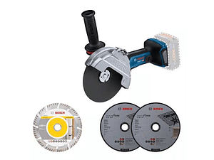 Rebarbadora sem fio BITURBO GWS 18V-180 P BOSCH