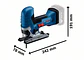 Serra vertical tico tico a bateria 18 Volts GST 18V-125 S BOSCH - Thumbnail 2