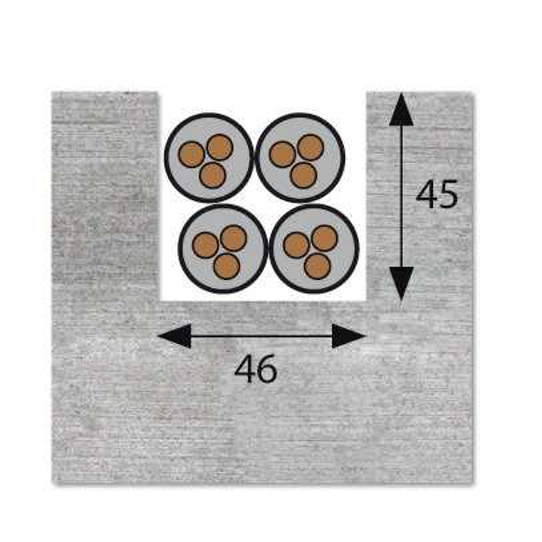 Fresadora de Abrir Roços a seco e humido 150mm EMF 150.1 P EIBENSTOCK 3