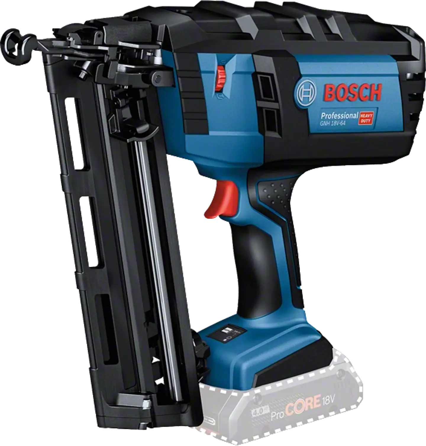 Pistola de Pregos Brad sem fio GNH 18V-64 em Mala L-Boxx BOSCH  2