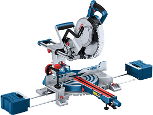 Serra de meia esquadria sem fio BITURBO GCM 18V-254 D BOSCH 