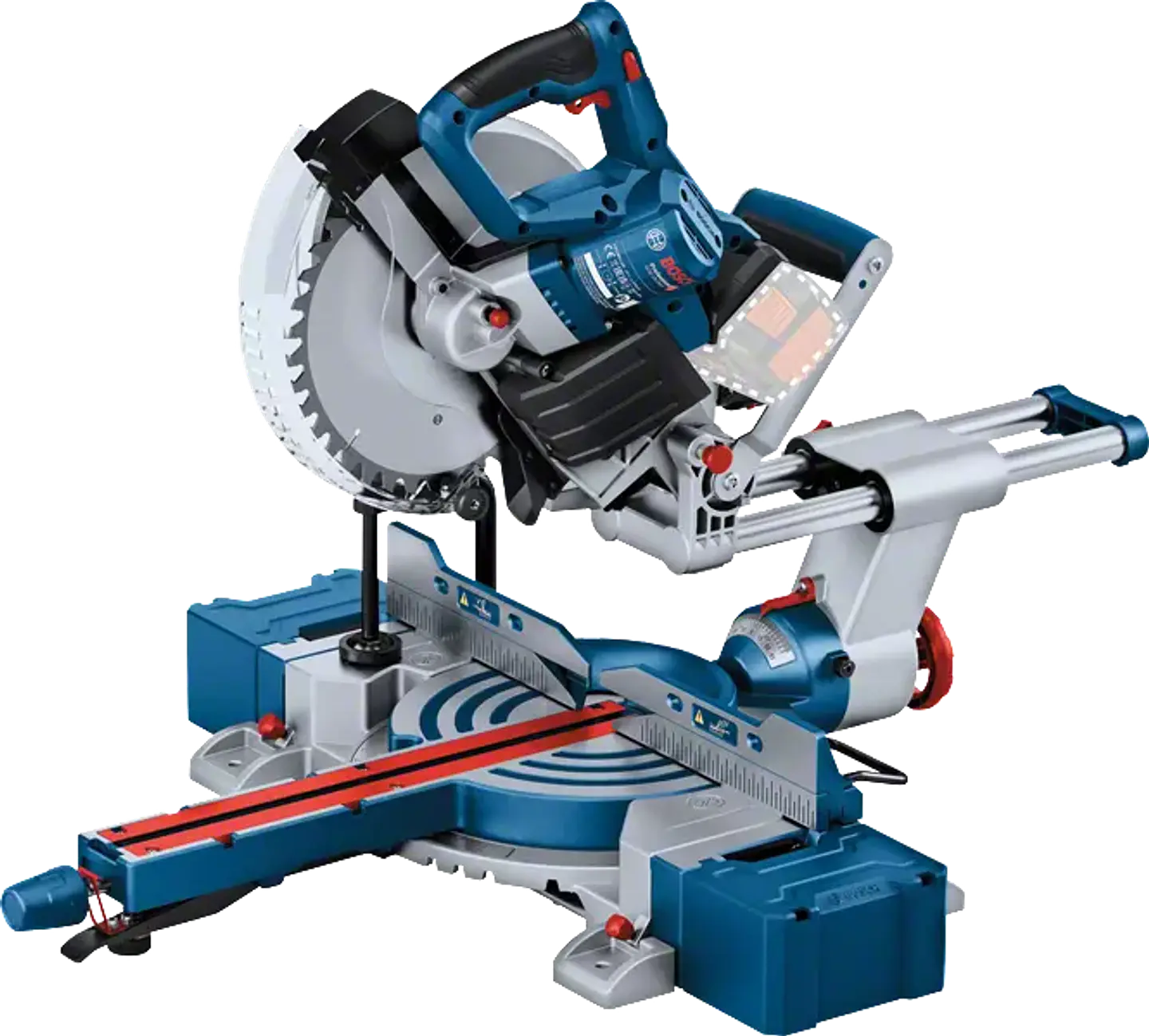 Serra de meia esquadria sem fio BITURBO GCM 18V-254 D BOSCH  1