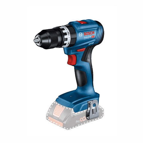 Conjunto de Aparafusadora GSB 18V-45 + Martelo perfurador SDS Plus GBH 18V-22 + 2x Baterias 18V 4.0Ah BOSCH