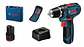 Aparafusadora/Berbequim com percussão GSB 12V-15 BOSCH - Miniatura 1