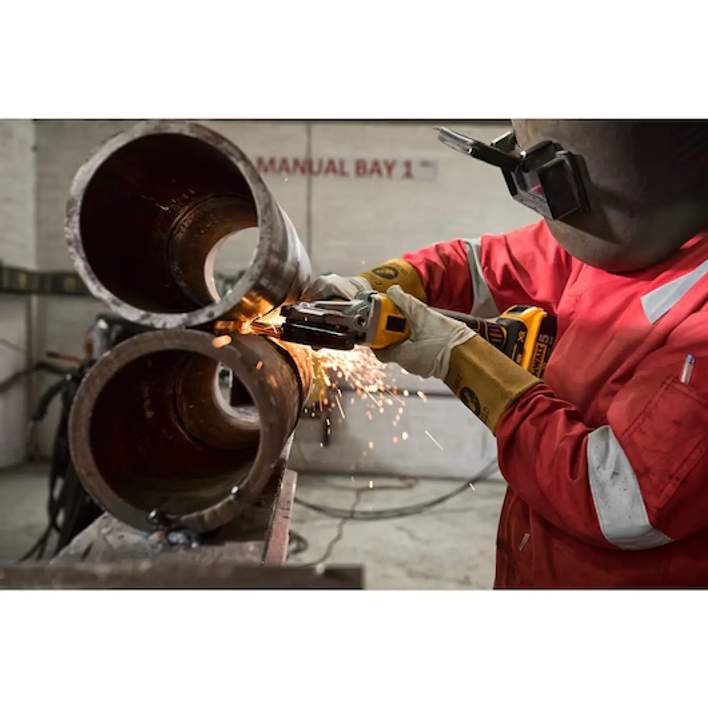Rebarbadora sem Escovas Cabeça Plana XR18V DCG405FN DEWALT 3