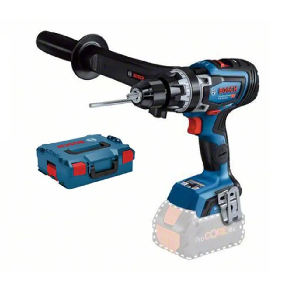 Aparafusadora/Berbequim com Percussão BITURBO GSB 18V-150 C + 3 Baterias ProCORE18V 8.0Ah BOSCH 4