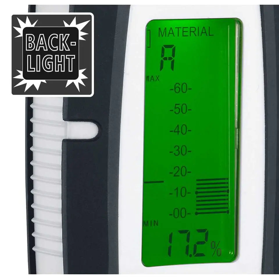 Medidor de Humidade com interface digital DampMaster Compact Plus LASERLINER 5