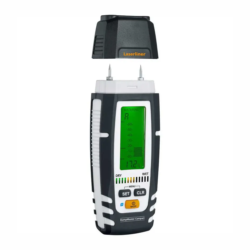 Medidor de Humidade com interface digital DampMaster Compact Plus LASERLINER 1