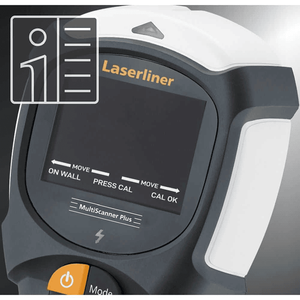 Detector de materiais MultiScanner Plus LASERLINER 3