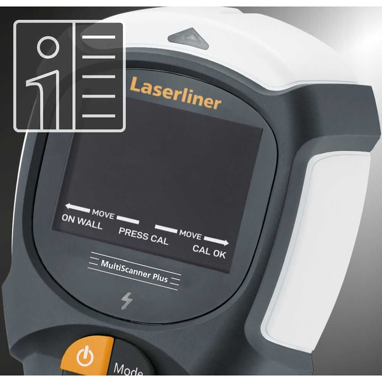 Detector de materiais MultiScanner Plus LASERLINER 3