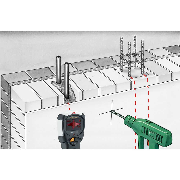 Detector de materiais MultiScanner Plus LASERLINER 4