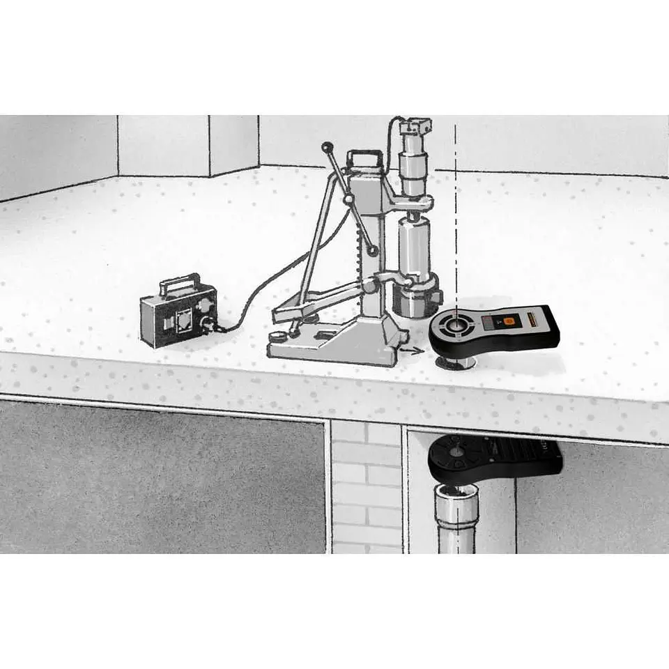 Aparelho de Controlo de Perfuração até 2.0 Metros CenterScanner Plus LASERLINER 4