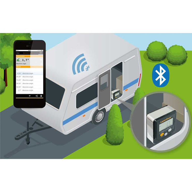 Nivel digital eletrónico compacto MasterLevel Box Pro LASERLINER 4