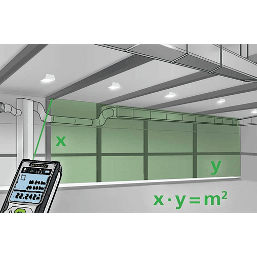 Medidor de Distancias LASER verde 70m LaserRange-Master Gi7 Pro LASERLINER 5