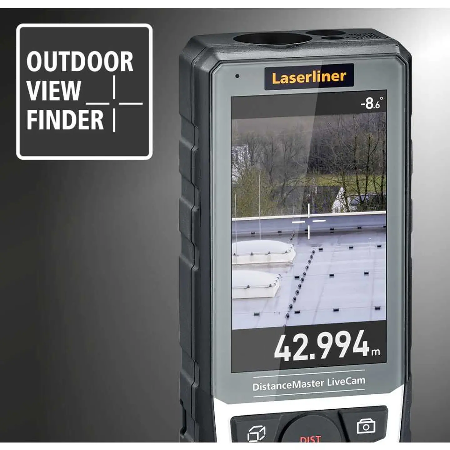 Medidor de distancias LASER 150m com câmara HD DistanceMaster LiveCam LASERLINER 6