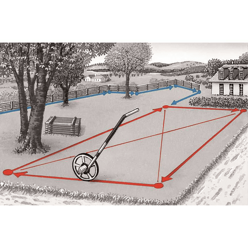 Roda métrica RollPilot X12 LASERLINER 7