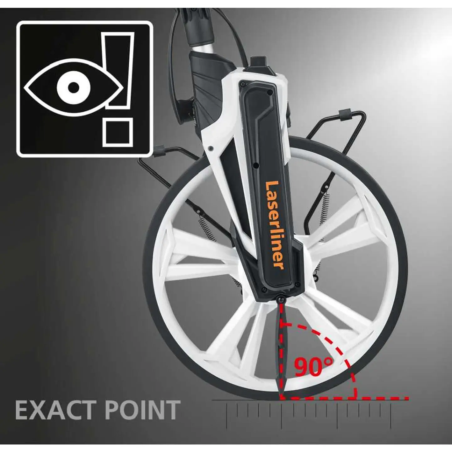 Roda métrica RollPilot X12 LASERLINER 5
