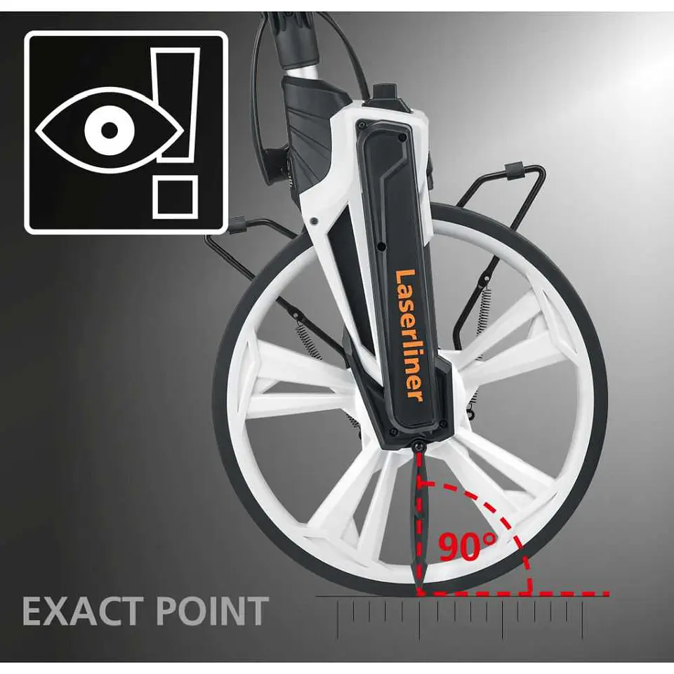 Roda métrica RollPilot X12 LASERLINER 5
