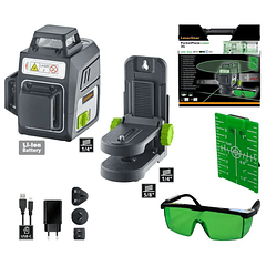 Nivel laser 3 Linhas Verdes PocketPlane-Laser 3G LASERLINER