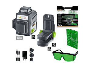 Nivel laser 3 Linhas Verdes PocketPlane-Laser 3G LASERLINER