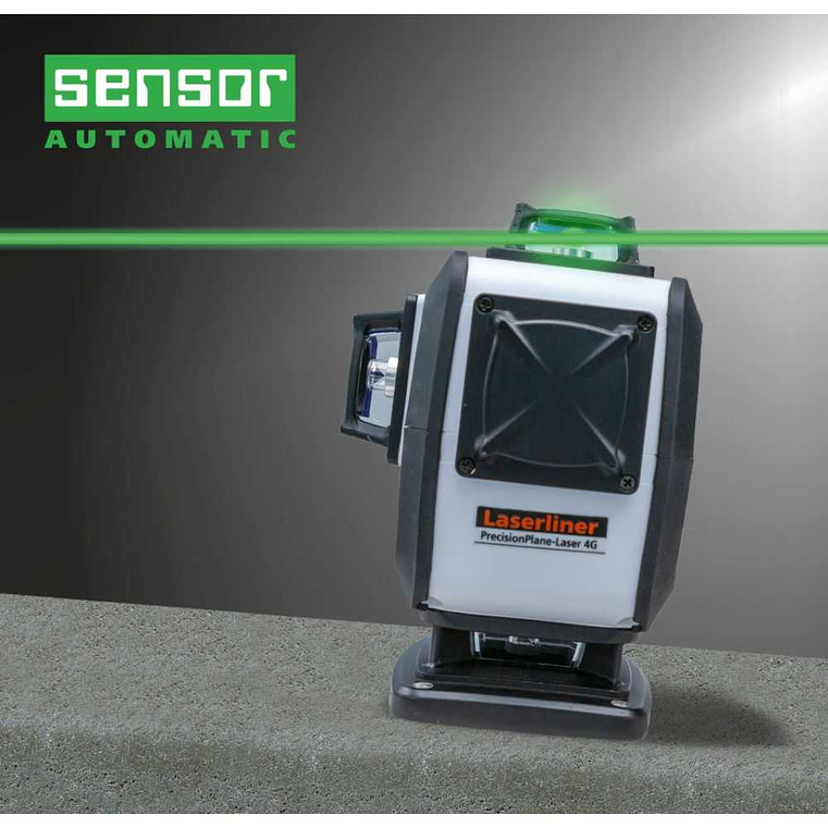 Nivel laser 4 Linhas Verdes PrecisionPlane-Laser 4G Pro LASERLINER 4