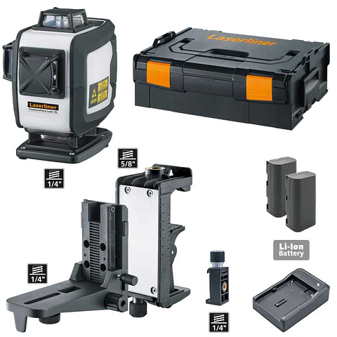 Nivel laser 4 Linhas Verdes PrecisionPlane-Laser 4G Pro LASERLINER